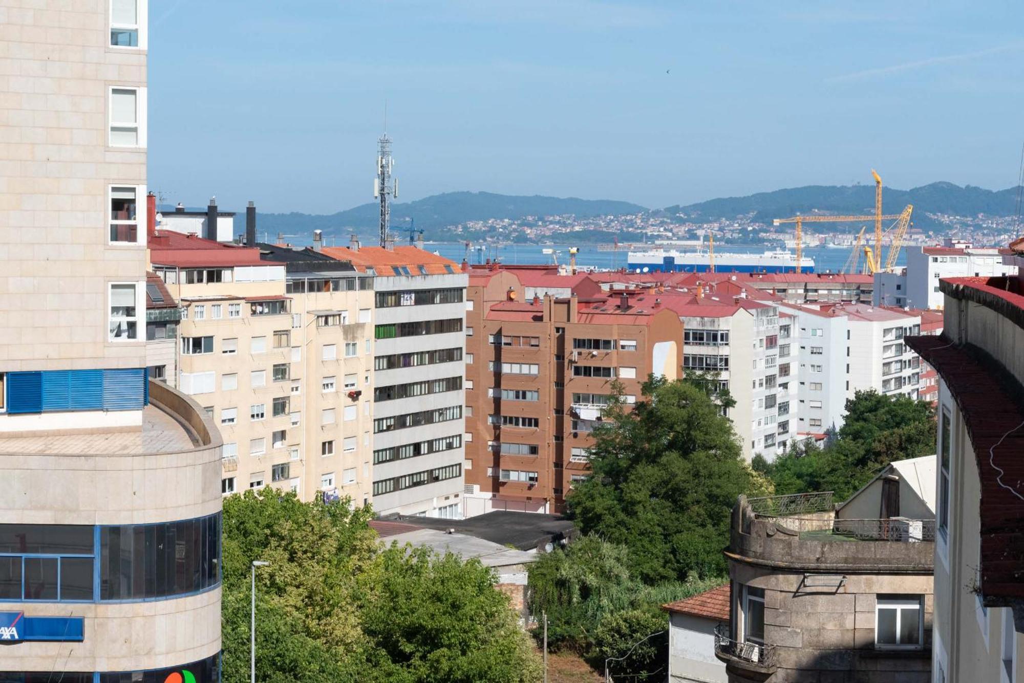 Gran Atico Con Terraza Apartment Vigo Exterior foto